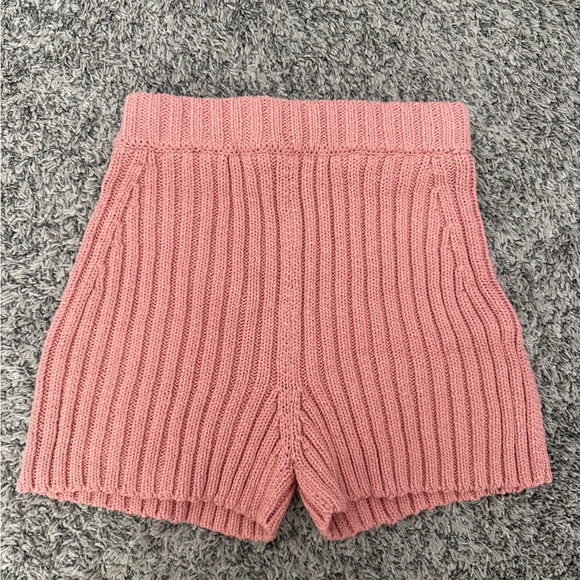 Knotty Ones Delcia Women's Rose Pink Sweater Set - Picture 2 of 12